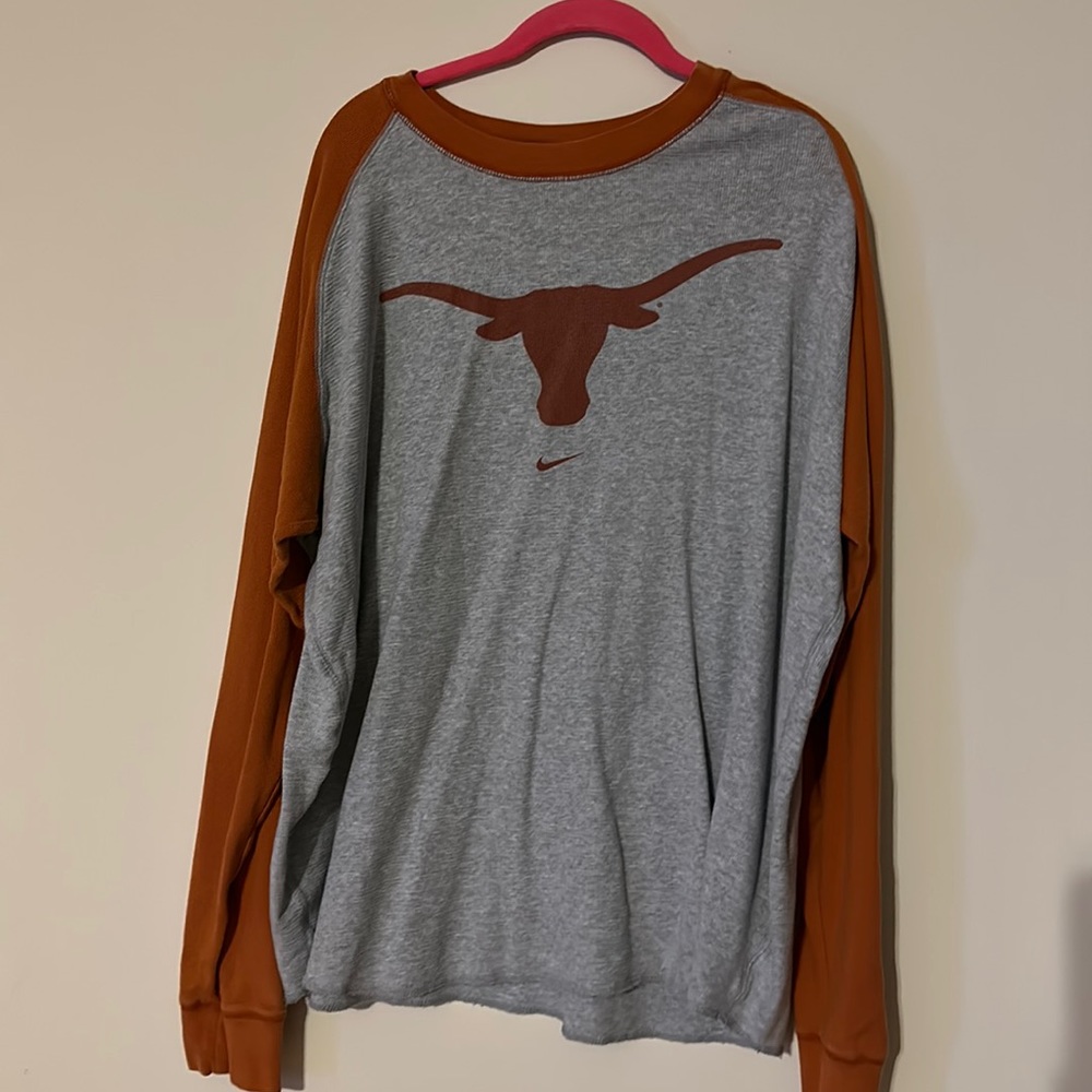 Nike Texas longhorn waffle shirt.